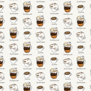 My favorite Coffee Scottish Fold_8x8