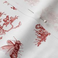 Demonology toile red