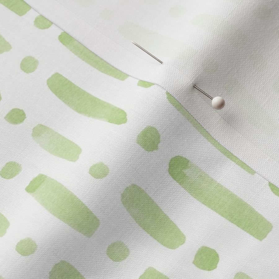 shiloh | vertical watercolor dashes and dots olive green