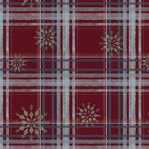 Christmas tartan red (XM23-10)