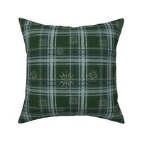 Christmas tartan green/Small (XM23-15)