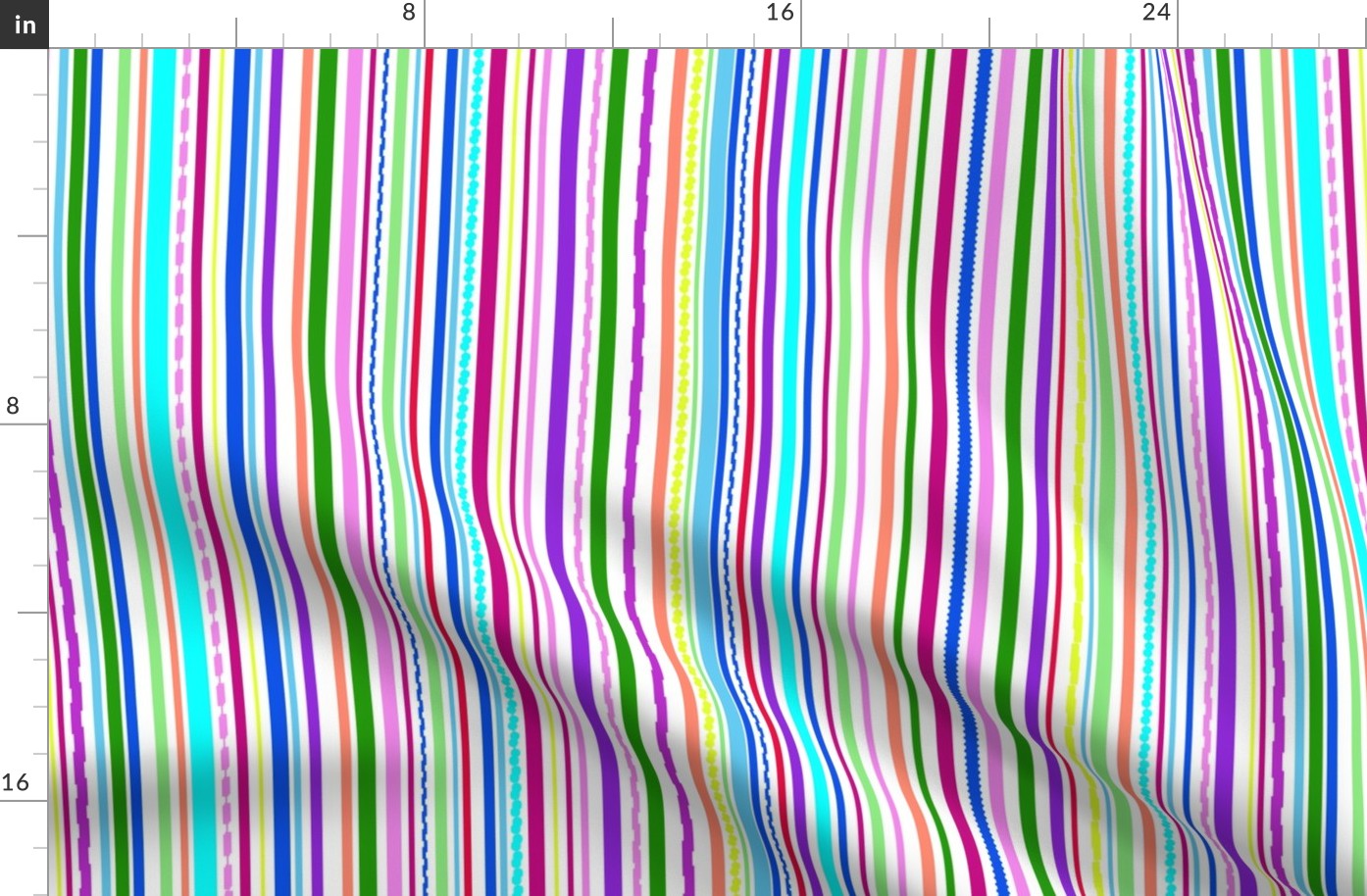 Rainbow, Stripes, Summer, Spring, Easter, Valentines Day, Striped, Girls, Bright, JG Anchor Designs, Barbiecore