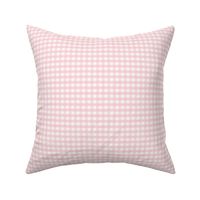 1/4 inch small Light pink gingham check - Light pink cottagecore country plaid - perfect for wallpaper bedding tablecloth