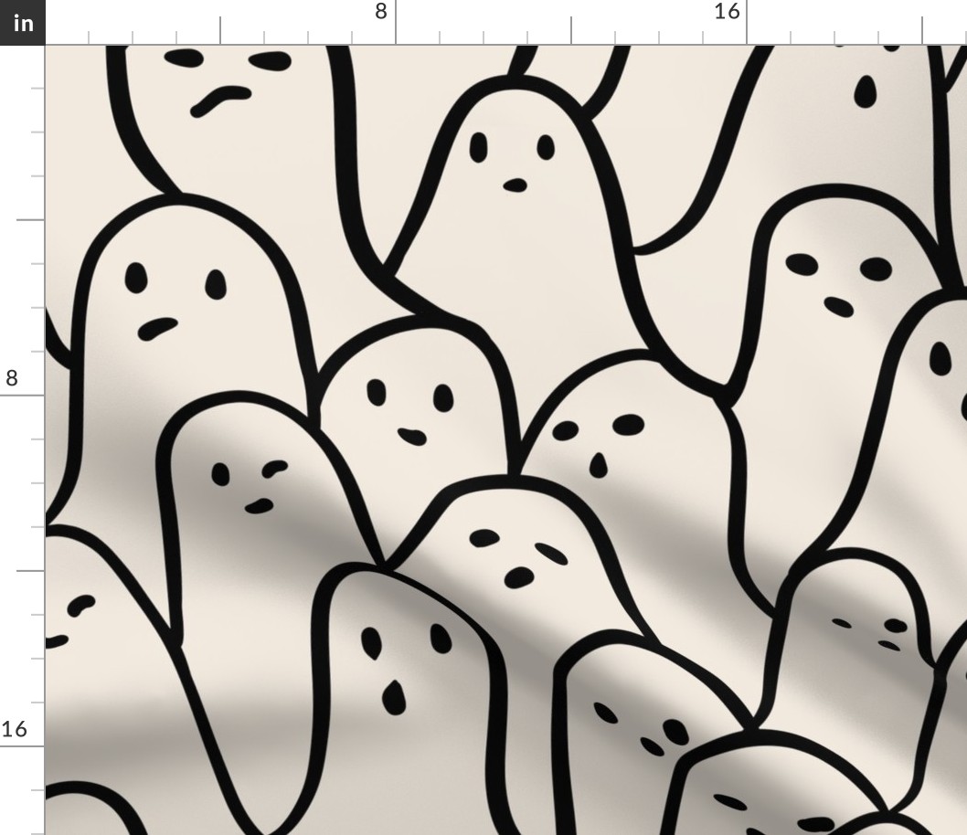 Large Scale Ghosts