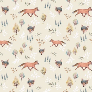woodland foxes