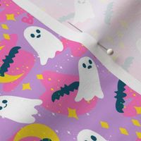Pastel Halloween Ghosts | SM Scale | Pink and Purple