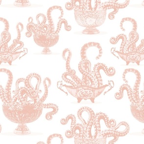 Octopus bowls pink