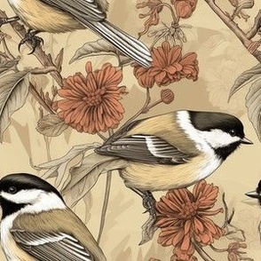 Chickadee Field Enchanting Little Birds