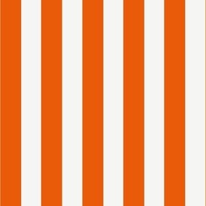 Spooky Stripes: Halloween Orange Lines