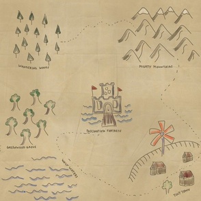 kids adventure map