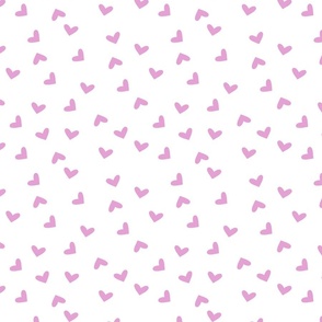 directions hearts pink white background