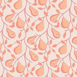 Pear Tree Peach Fuzz Pantone Color of the Year 2024 - Large Scale