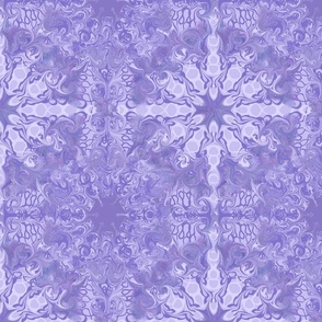 abstract kalidoscope purple distorto 6x6