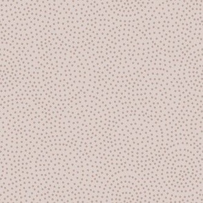 soda pop - driftwood - swirls of tiny dots in soft taupe beige