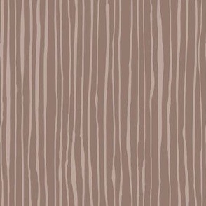 Streaky Stripes - driftwood - painted stripes - taupe