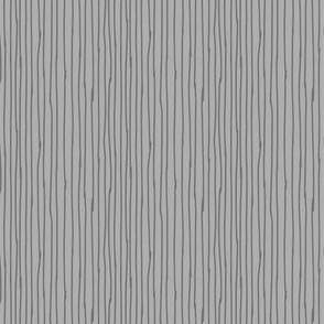 downpour - oyster - Irregular skinny stripes in soft neutral gray 
