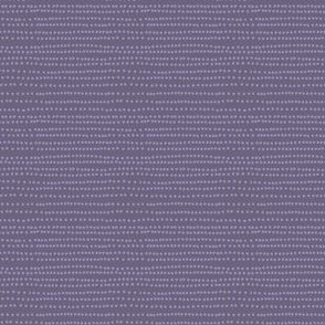 breadcrumbs - sea glass -  Irregular stripes of tiny polkadots in soft grayish purple