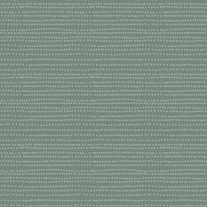 breadcrumbs - sea foam - Irregular stripes of tiny dots in soft gray green