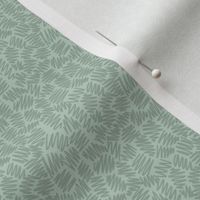 chicken scratch - sea foam - Irregular scribble texture in soft gray green