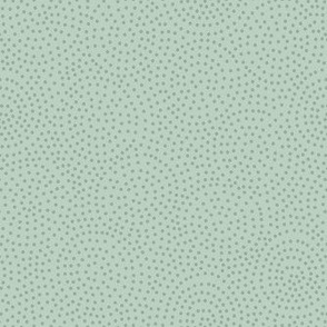 soda pop - sea foam - swirls of tiny dots in soft dusty green