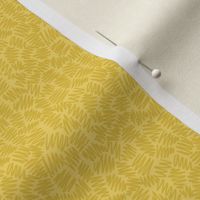 chicken scratch - sunshine - Irregular scribble texture in warm yellow
