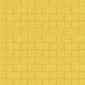 Homestead - sunshine - grid - yellow 
