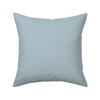 rows of bowls - surf - Irregular scallop stripes in soft blue