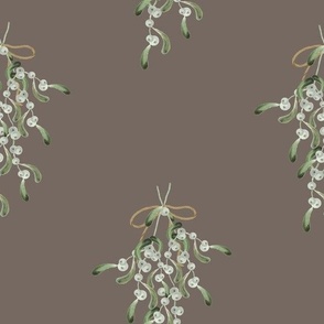 Mistletoe Bunch - Muted Brown MEDIUM