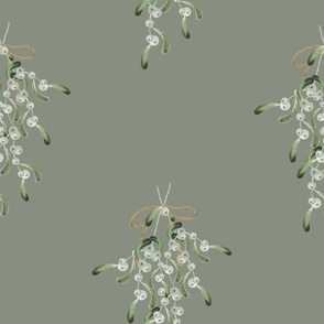 Mistletoe -  Sage Green MEDIUM