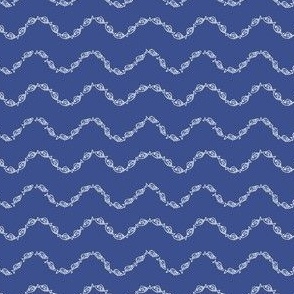 Fish Wave blue