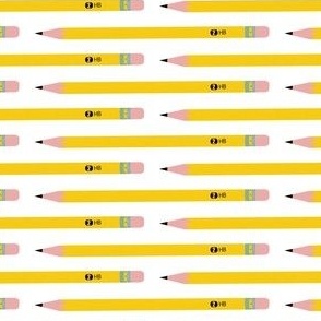 No2 Pencil / white / horizontal