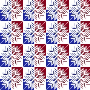 Patriotic Star Tile