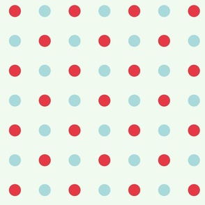 blue and red dots 8