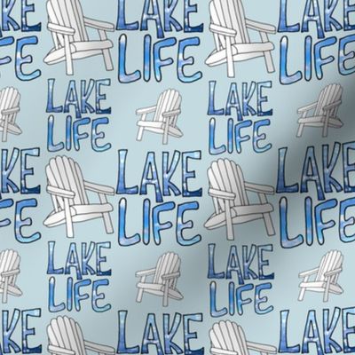 Lake Life (Haint Blue small scale)
