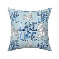 Lake Life (Haint Blue large scale)