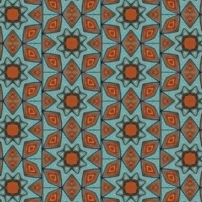 ditsy geometric - ethnic tile row