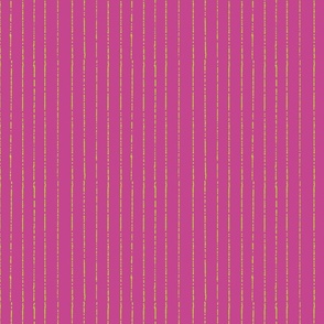 Raspberry-lime Sketchy Stripe
