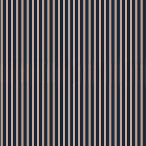 orange stripes on blue background