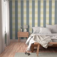 gingham check-yellow, blue-grey and cream  