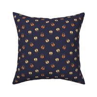 Jack-O-Lantern Pails - navy