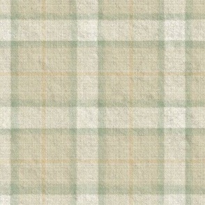 Lost River Jacquard Plaid Rustic Cabin Monterey White and Sherwood Green Medium 