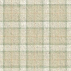 Lost River Jacquard Plaid Rustic Cabin Monterey White and Sherwood Green Small 