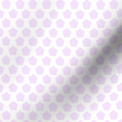 Light Purple Pentagon Pattern 