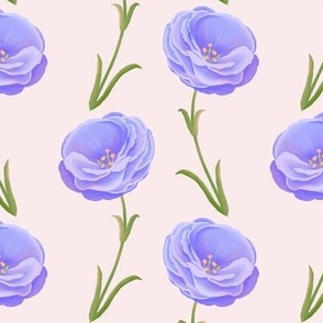 Lovely Lisianthus — Simple Lilac Floral