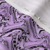CNTR3  -  Countryside Abstract  Stripes in Monochromatic Lilac - 6 inch repeat