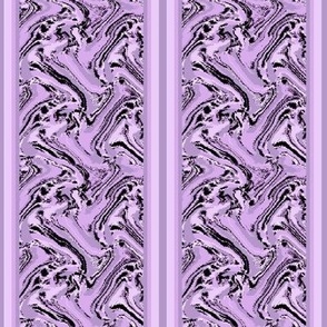 CNTR3  -  Countryside Abstract  Stripes in Monochromatic Lilac - 6 inch repeat