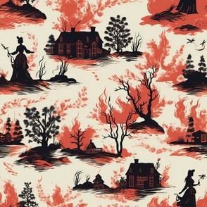 Mary’s Revenge, Salem Witch Trials Toile