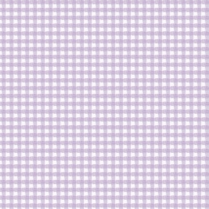 Lavender gingham