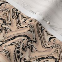 CNTR10 - Countryside Neutral Abstract Stripes in Pastel Brown aka Tan or Beige - 4 inch repeat