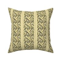 CNTR9 - Countryside Abstract Stripes in Rustic Yellow and Gold - 4 inch repeat